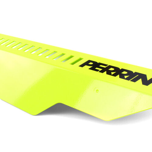 PERRIN 02-14 Subaru WRX / 04-21 STI / 08-11 Impreza Pulley Cover - Neon Yellow - Image 2