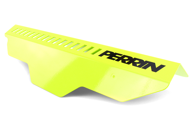 PERRIN 02-14 Subaru WRX / 04-21 STI / 08-11 Impreza Pulley Cover - Neon Yellow - Image 2