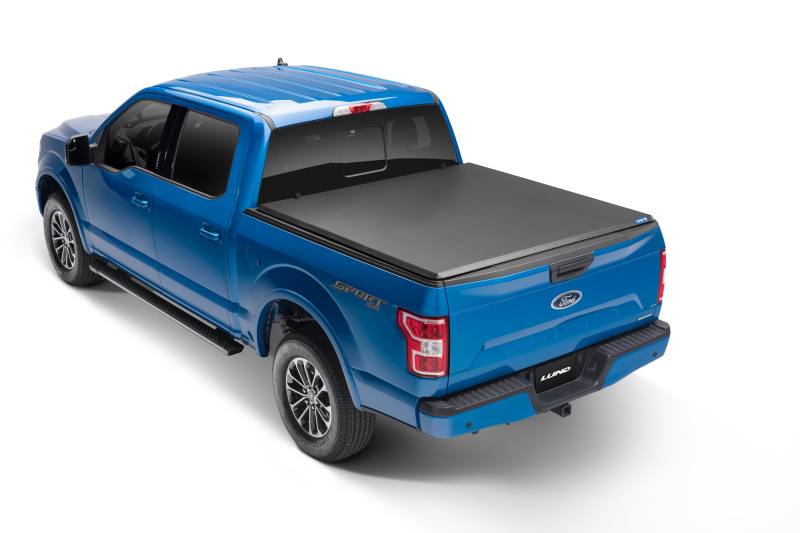 Lund 969355 09-14 Ford F-150 Styleside (5.5ft. Bed) Hard Fold Tonneau Cover - Black