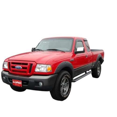 Alternative view of AVS 94423 99-11 Ford Ranger (Fixed Window) Ventvisor Outside Mount Window Deflectors 4pc - Smoke
