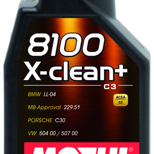 Motul 1L Synthetic Engine Oil 8100 5W30 X-CLEAN - LL04- MB 229.51- 504.00-507.00