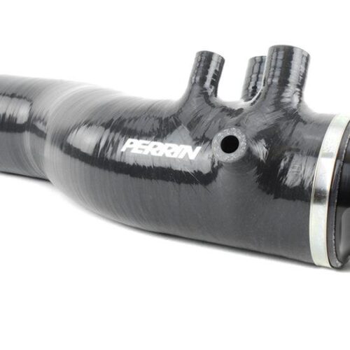PERRIN 15-21 Subaru WRX / 14-18 Forester XT Turbo Inlet Hose 3in. w/ Turbo Adapter Flange - Black