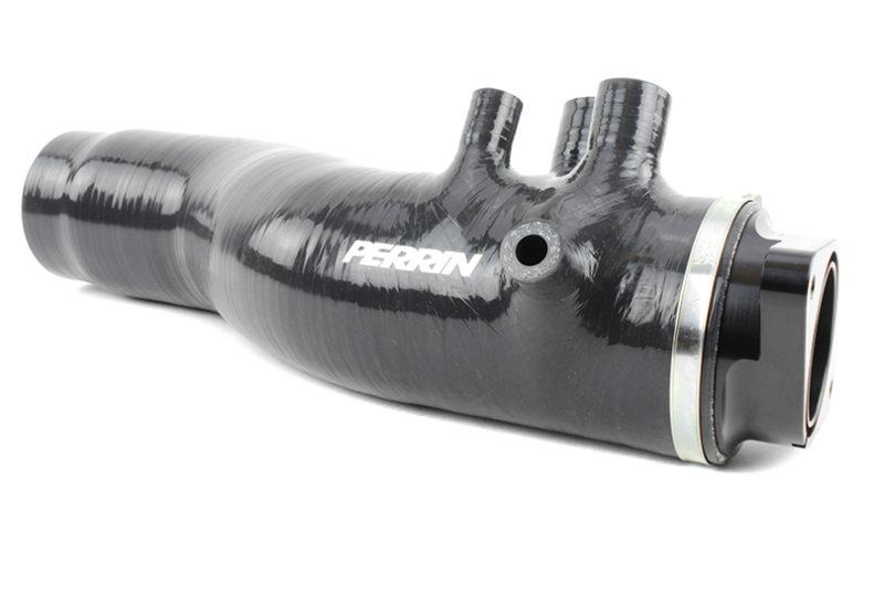 PERRIN 15-21 Subaru WRX / 14-18 Forester XT Turbo Inlet Hose 3in. w/ Turbo Adapter Flange - Black
