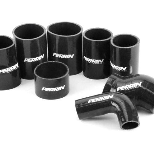 PERRIN 08-14 Subaru WRX Front Mount Intercooler Boost Tube Kit - Red - Image 3