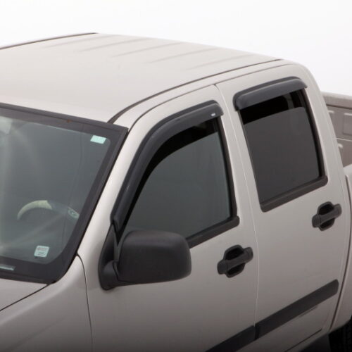 Alternative view of AVS 94133 04-12 Chevy Colorado Crew Cab Ventvisor Outside Mount Window Deflectors 4pc - Smoke