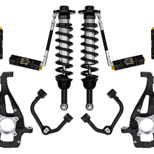 ICON 21-24 Ford F150 4WD 3.5-4.5in Stage 4 Suspension System Tubular Cdcv