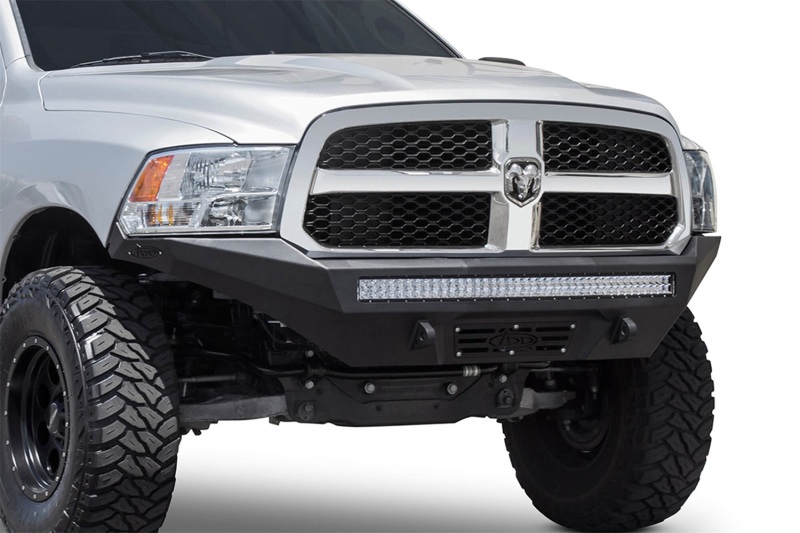 Addictive Desert Designs F501192770103 13-18 Dodge RAM 1500 Stealth Fighter Front Bumper - Image 3