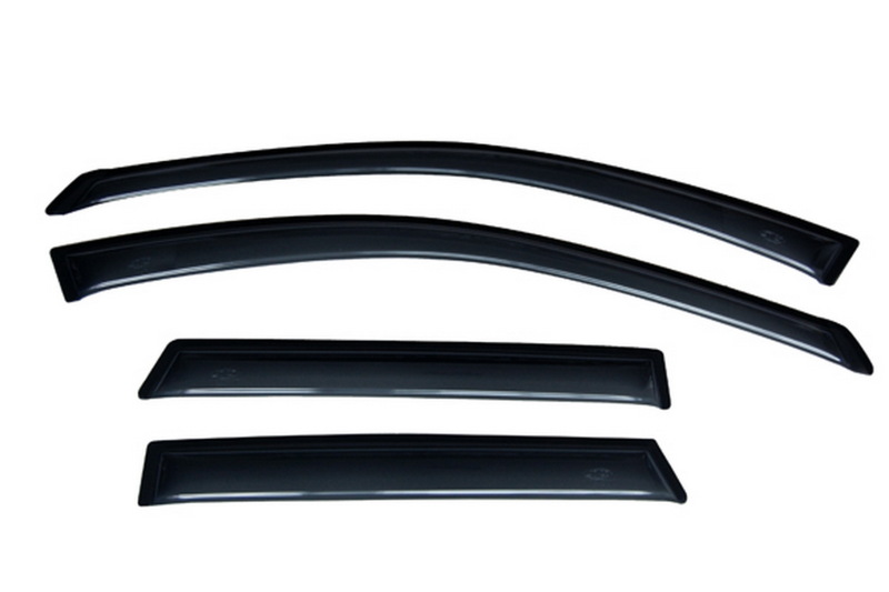 AVS 94921 03-07 Nissan Murano Ventvisor Outside Mount Window Deflectors 4pc - Smoke - Image 4