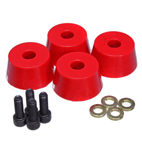 Energy Suspension 8.9103R 96-02 Toyota 4Runner Front Hyper Flex Red Bump Stop Set - Image 5