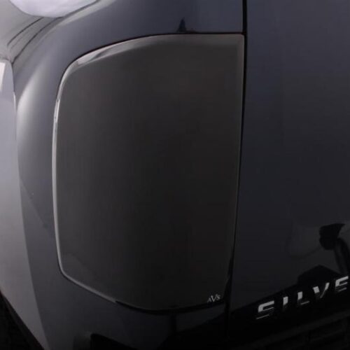 Alternative view of AVS 07-13 Chevy Silverado 1500 Tail Shades Tail Light Covers - Smoke