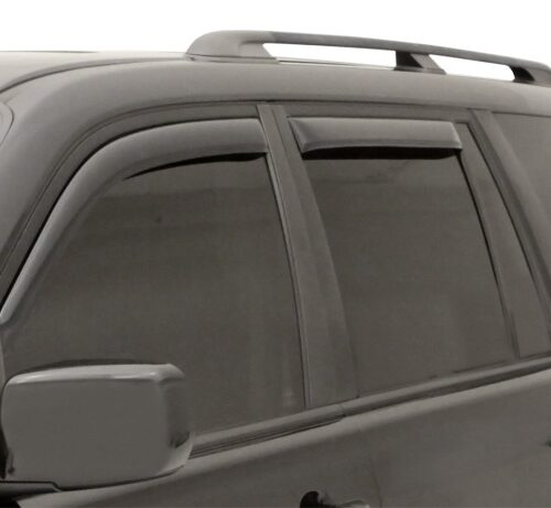AVS 194744 03-08 Honda Pilot Ventvisor In-Channel Front & Rear Window Deflectors 4pc - Smoke - Image 10