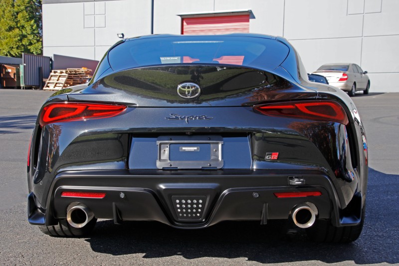 PERRIN 20-25 Toyota Supra Tow Hook Kit (Rear) - Black