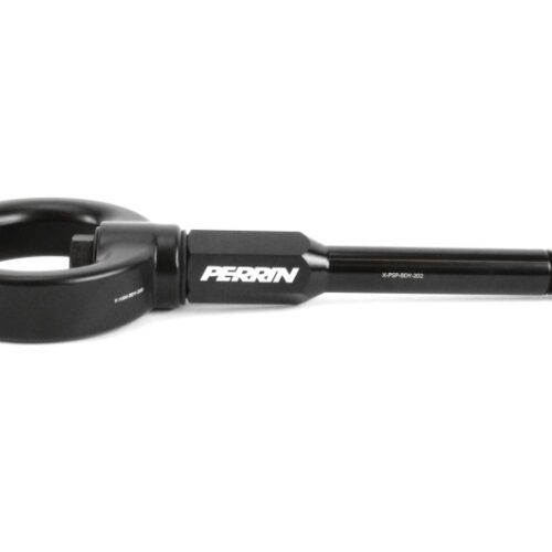 PERRIN 02-07 Subaru WRX/STI Tow Hook Kit (Front) - Flat Black - Image 2
