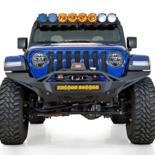 Alternative view of Addictive Desert Designs 18-23 Jeep Wrangler JL/JT Stealth Fighter Front Bumper