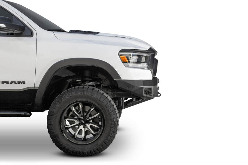 Addictive Desert Designs F611402770103 2019 Ram Rebel 1500 Stealth Fighter Fr Bumper w/Parking Sensor Cutouts - Image 9