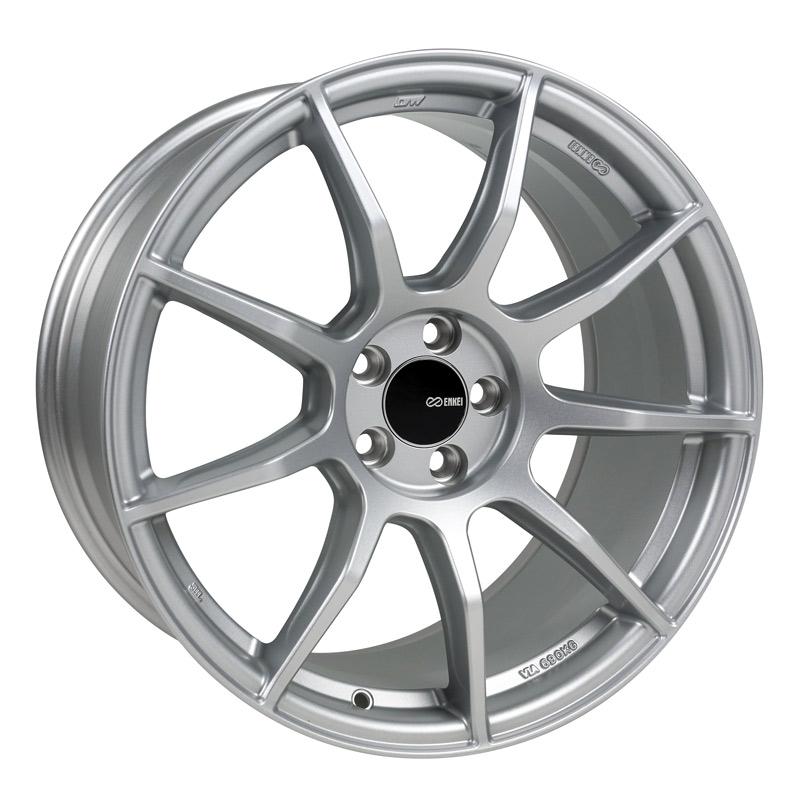 Enkei 492-780-4445BK TS9 17x8 5x112 45mm Offset 72.6mm Bore Black Wheel - Image 2