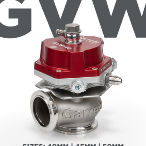 Alternative view of Garrett GVW-40 40mm Wastegate Kit - Red