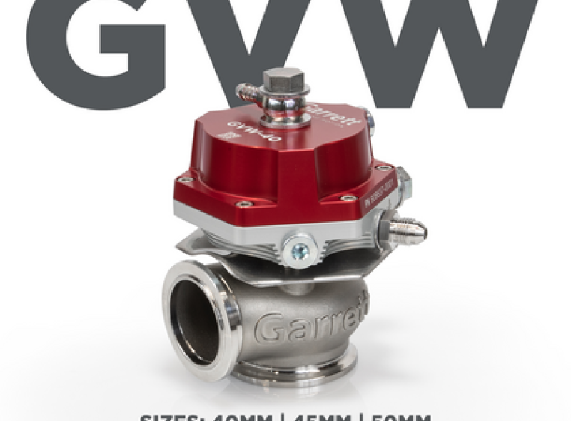 Garrett 908827-0001 GVW-40 40mm Wastegate Kit - Red - Image 2