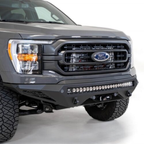 Alternative view of Addictive Desert Designs F191422860103 2021 Ford F-150 Stealth Fighter Winch Front Bumper
