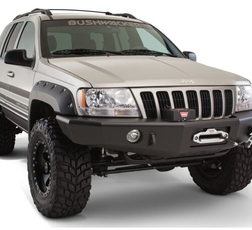 Bushwacker 10926-07 99-04 Jeep Grand Cherokee Cutout Style Flares 4pc - Black - Image 6