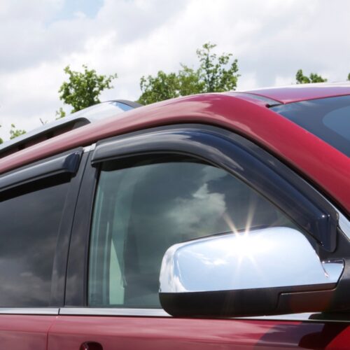 AVS 94771 20-22 Hyundai Kona Ventvisor Outside Mount Window Deflectors 4pc - Smoke - Image 5