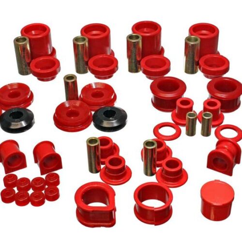 Energy Suspension 90-96 Nissan 300ZX Red Hyper-Flex Master Bushing Set (Sway bar end link bushings a - Image 3