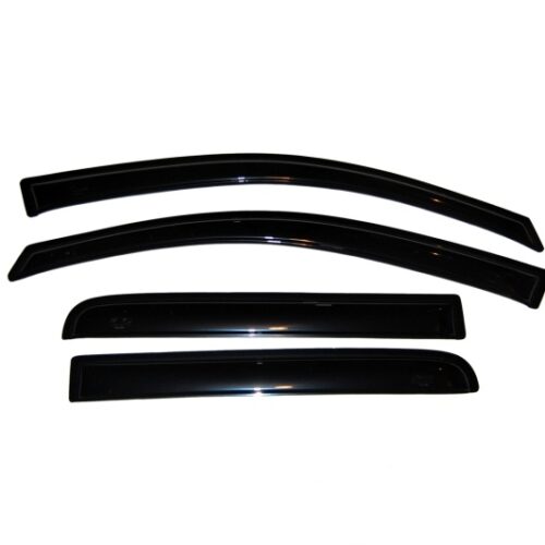 AVS 94858 04-15 Nissan Titan Crew Cab Ventvisor Outside Mount Window Deflectors 4pc - Smoke