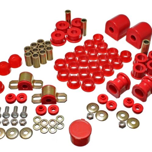 Energy Suspension 7.18104R 91-94 Nissan Sentra/NX1600/2000 Red Hyper-Flex Master Bushing Set - Image 5