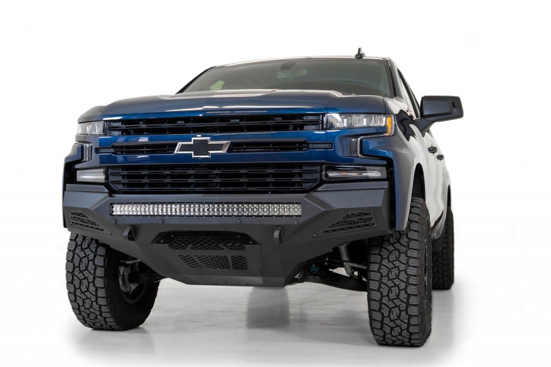 Addictive Desert Designs F441763030103 19-21 Chevy Silverado 1500 Stealth Fighter Front Bumper - Image 2