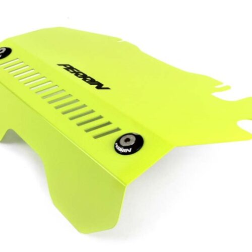 PERRIN 15-21 Subaru WRX Pulley Cover - Neon Yellow - Image 2