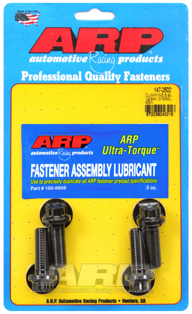 ARP 147-2502 Dodge Cummins 5.97L 12V/24V Balancer Bolt Kit