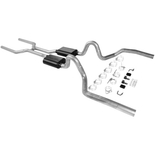 Flowmaster 17200 68-72 GM A-BODY 3.0in. American Thunder Crossmember-Back Exhaust System - Image 2