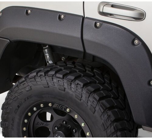 Bushwacker 10926-07 99-04 Jeep Grand Cherokee Cutout Style Flares 4pc - Black - Image 10