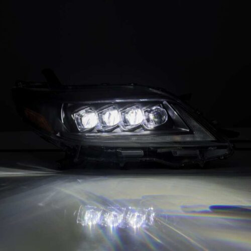 AlphaRex 880768 2011+ Toyota Sienna NOVA LED Proj Headlights Plank Style Black w/Activ Light/Seq Signal/DRL - Image 4
