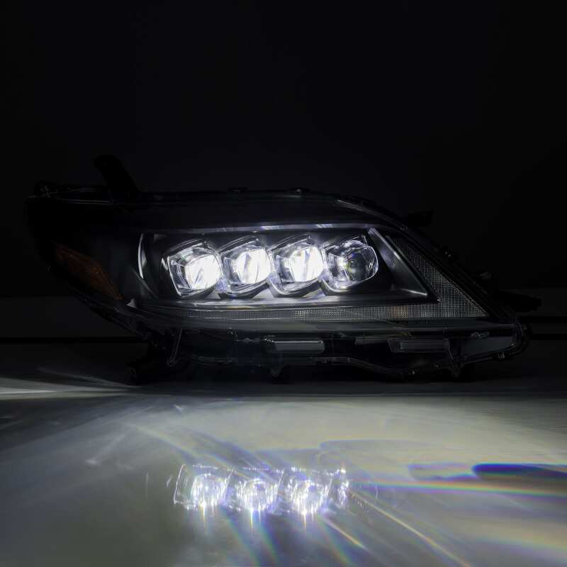 AlphaRex 880768 2011+ Toyota Sienna NOVA LED Proj Headlights Plank Style Black w/Activ Light/Seq Signal/DRL - Image 4