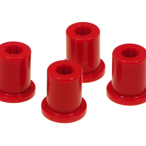 Prothane 1-802 76-86 Jeep CJ5/CJ7 Rear Frame Shackle Bushings - Red