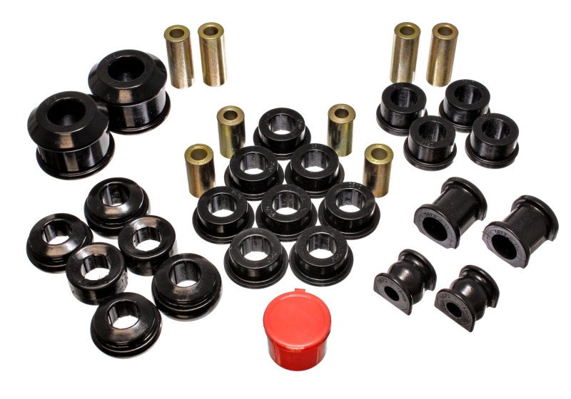 Energy Suspension 16.18112G 02-05 Honda Civic Si Black Hyper-Flex Master Bushing Set
