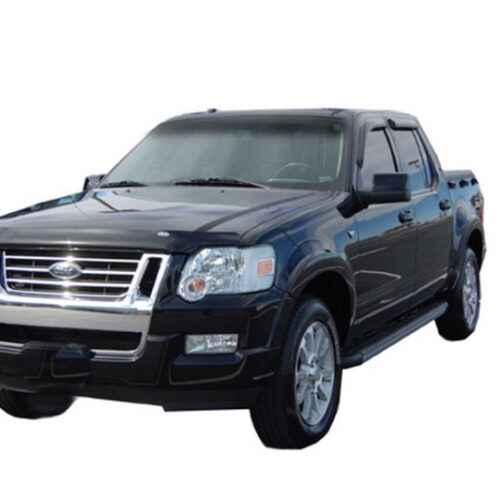 AVS 94740 07-10 Ford Explorer Sport Trac Ventvisor Outside Mount Window Deflectors 4pc - Smoke - Image 4