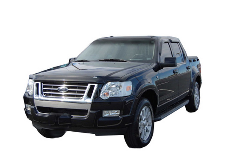 AVS 94740 07-10 Ford Explorer Sport Trac Ventvisor Outside Mount Window Deflectors 4pc - Smoke - Image 4