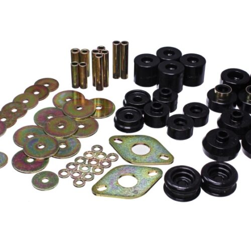 Alternative view of Energy Suspension 96-99 Toyota 4Runner 2WD/4WD Black Body Mount Bushing Set