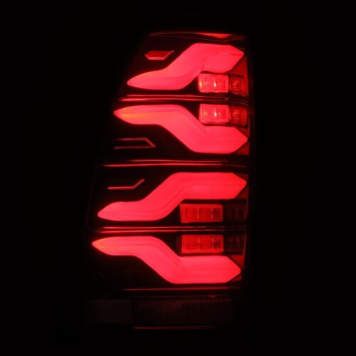 AlphaRex 680070 05-15 Toyota Tacoma LUXX LED Taillights Blk/Red w/Activ Light/Seq Signal - Image 5