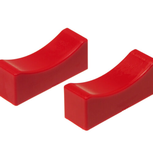 Prothane 19-1412 Universal Jack/Stand Pads (Fits 1.125 x 4.0 Heads) - Red