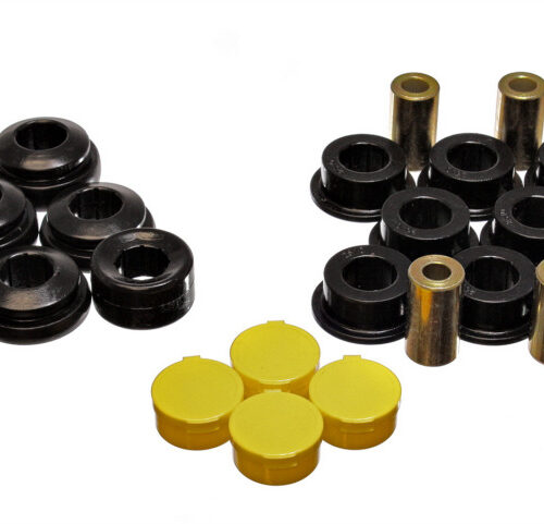 Energy Suspension 16.3118G 01-05 Honda Civic/CRX / 02-05 Civic Si Black Rear Control Arm Bushing Set - Image 4