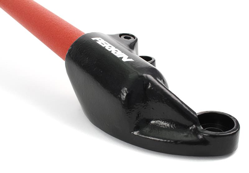 PERRIN 08-14 WRX/STI/Impreza / 14-18 Forester / 13-17 Crosstrek / 05-09 Legacy FR Strut Brace - Red - Image 2