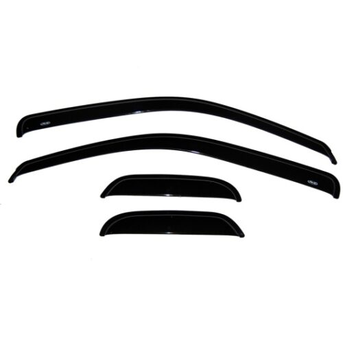AVS 94503 04-12 Chevy Colorado Ext. Cab Ventvisor Outside Mount Window Deflectors 4pc - Smoke - Image 10
