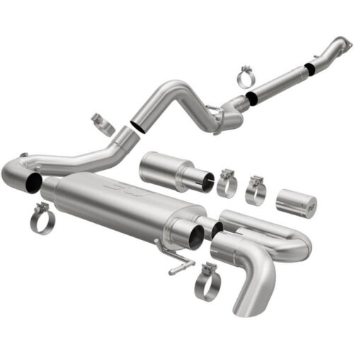 MagnaFlow 19559 2021 Ford Bronco Overland Series Cat-Back Exhaust w/ Single Straight Driver Exit- No Tip