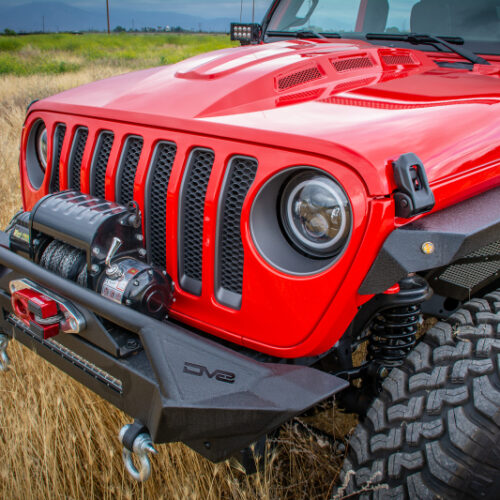 Alternative view of DV8 Offroad BCABJL-01 18+ Jeep JL/Gladiator TJ / 7in Headlights Adapter Kit