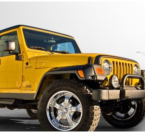 Bushwacker 10917-07 97-06 Jeep TJ Pocket Style Flares 4pc - Black - Image 5