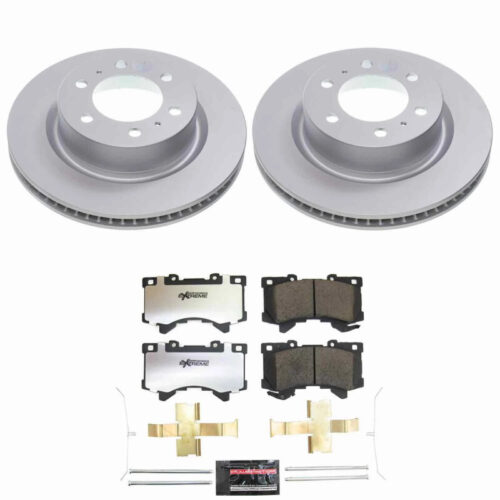 Power Stop 24-25 Toyota Tacoma Front Z36 Coated Truck & Tow Brake Kit