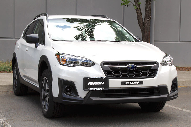 PERRIN 18-21 Subaru Crosstrek License Plate Delete - Black - Image 2
